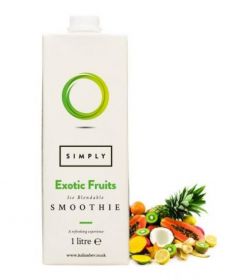 Simply Exotic Fruits Smoothie 12 x 1ltr