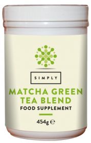 Simply Matcha Green Tea Blend Supplement Boosts 1 x 453g
