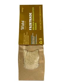 Wish4 Fairtrade granulated Sugar 500gx6