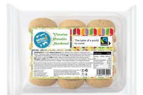 Wish4 Fairtrade Victorian Pistachio Shortbread 18pcs x 10