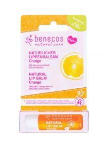 Benecos Natural Lip Balm  - Orange 10 x 4.8g