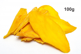 SINGLE Wish4 Fair Trade Dried Mango 100g