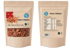 Wish4 Fairtrade Mace Whole Organic And Fairtrade 500g