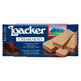 Loacker Wafer Single Box Cremkako 45g x25