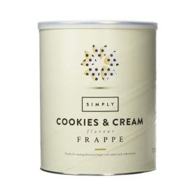 Simply Cookies & Cream Frappe Powder 4  x 1.75kg