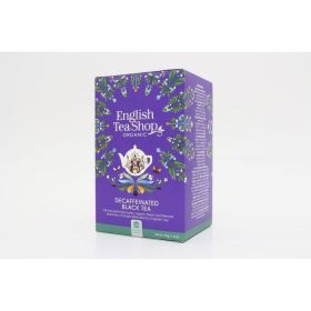English Tea Organic & Fairtrade Decaffeinated Black Tea 2g (20s) x6