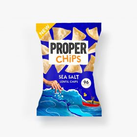 Properchips Sea Salt Lentil Chips 20g x24
