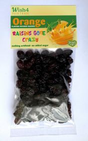 Wish4 Fairtrade Natural Orange Flavoured Raisins 70g x12