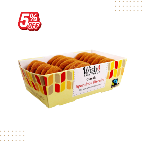 Wish4 Fairtrade Classic Speculoos Biscuits 220g x12