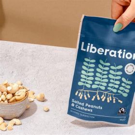 Liberation FT Salted Cashews & Peanuts 90g Clip-strips x24