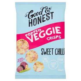 Good & Honest Popped Veggie chickpea sweet potato pea sweet chilli 85g x8