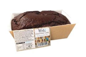 Wish4 Fairtrade Chocolate Cake Loaf 250g x8