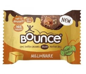 Bounce Dipped Caramel Millionaire Protein Ball 40g x12