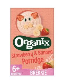 Organix Strawberry & banana porridge 120g x1