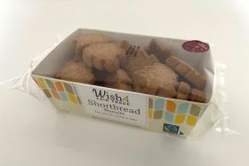 Wish 4 Fairtrade Shortbread - Tree Biscuit x1