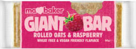 Ma Baker Giant Bar Raspberry Flapjack 90g x20