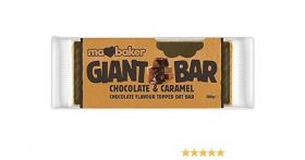 Ma Baker Giant Bar Chocolate Caramel topped Flapjack 100g x20