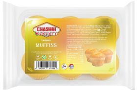 Chashni Moments 6 Mini Lemon Muffins x8