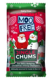 Moo Free Jingle Chums Chocolate Treats 15g x20