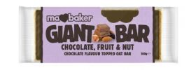 Ma Baker Giant Bar Chocolate Fruit & Nut topped Flapjack 100g x20