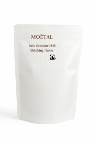 Moetal Dark Choc Chili Drinking Flakes 200g x6