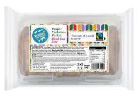 Wish4 Fairtrade Proper Yorkshire Parkin Sliced Cake Loaf 350g x6
