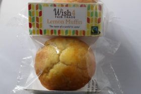 Wish4 Fairtrade Lemon Muffins 50g x12