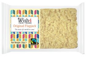 Wish4 Fairtrade Original Flapjack 90g x24