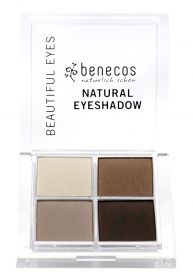 Benecos Natural Quattro Eye Shadow - Coffee & Cream 1 x 8g