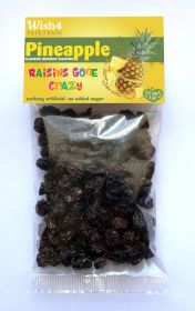 Wish4 Fairtrade Natural Pineapple Flavoured Raisins 70g x12