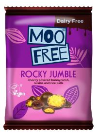 Moo Free Rocky Jumble Dairy-Free Chocolate Mix 100g x10