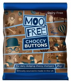 Moo Free Milk chocolate Bottons 25g x25