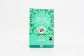 English Tea Perfect Peppermint Organic Sachet Tea Bags 20ct 30g x6