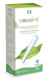 Organ(y)c Tampons Applicator Super 100% cotton 6 x 14pcs (GOTS certified)