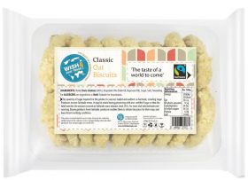 Wish4 Fairtrade Classic Oat Biscuits 220g x12