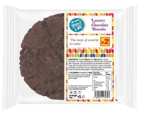 Wish4 Twin Pack Chocolate Biscuits 70g x 24
