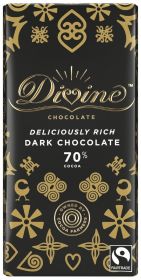 Divine FT 70% Dark Chocolate 90g x15