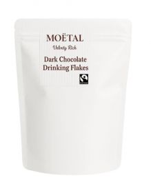 Moetal Dark Choc Drinking Flakes 200g x6