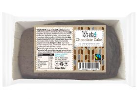 Wish4 Fairtrade Chocolate Cake Loaf 250g x8