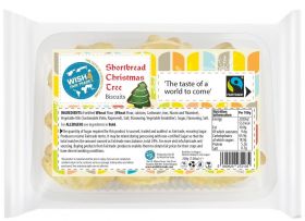 Wish 4 Fairtrade Shortbread - Gingerbread Biscuit x1