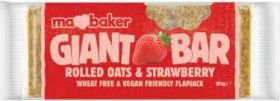 Ma Baker Giant Bar Strawberry Flapjack 90g x20