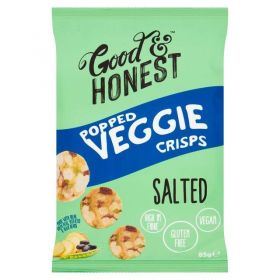 Good & Honest Popped Veggie soya pea salted 85g x8