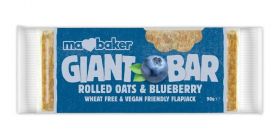 Ma Baker Giant Bar Blueberry Flapjack 90g x20