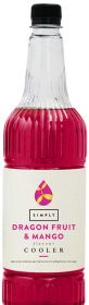 Simply Dragon Fruit & Mango Syrup 6 x 1ltr