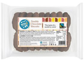 Wish4 Fair Trade Double Chocolate Biscuits 230g x1