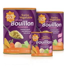 Marigold Less Salt Swiss Veg Bouillon Purple 500g x6