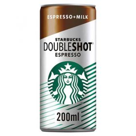 Starbucks Doubleshot Espresso 12 x 200ml