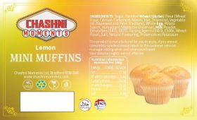 Chashni Moments 6 Mini Lemon Muffins x8