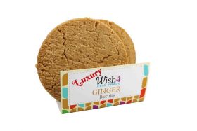 Wish4 Fairtrade Twin Pack Ginger Biscuits 70g x24