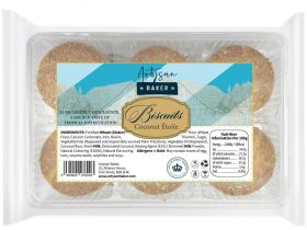 Artysan Baker Coconut Etoile Biscuits x10